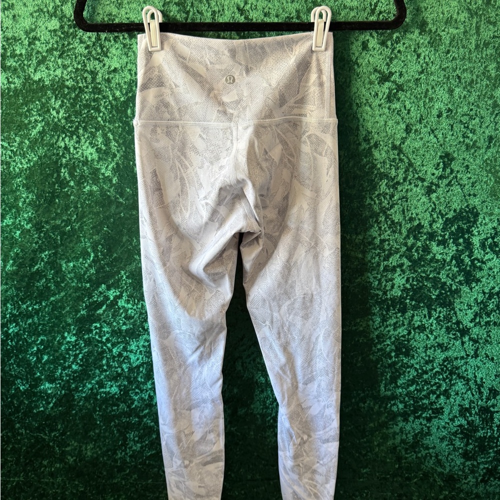 lululemon athletica White Patterned Leggings